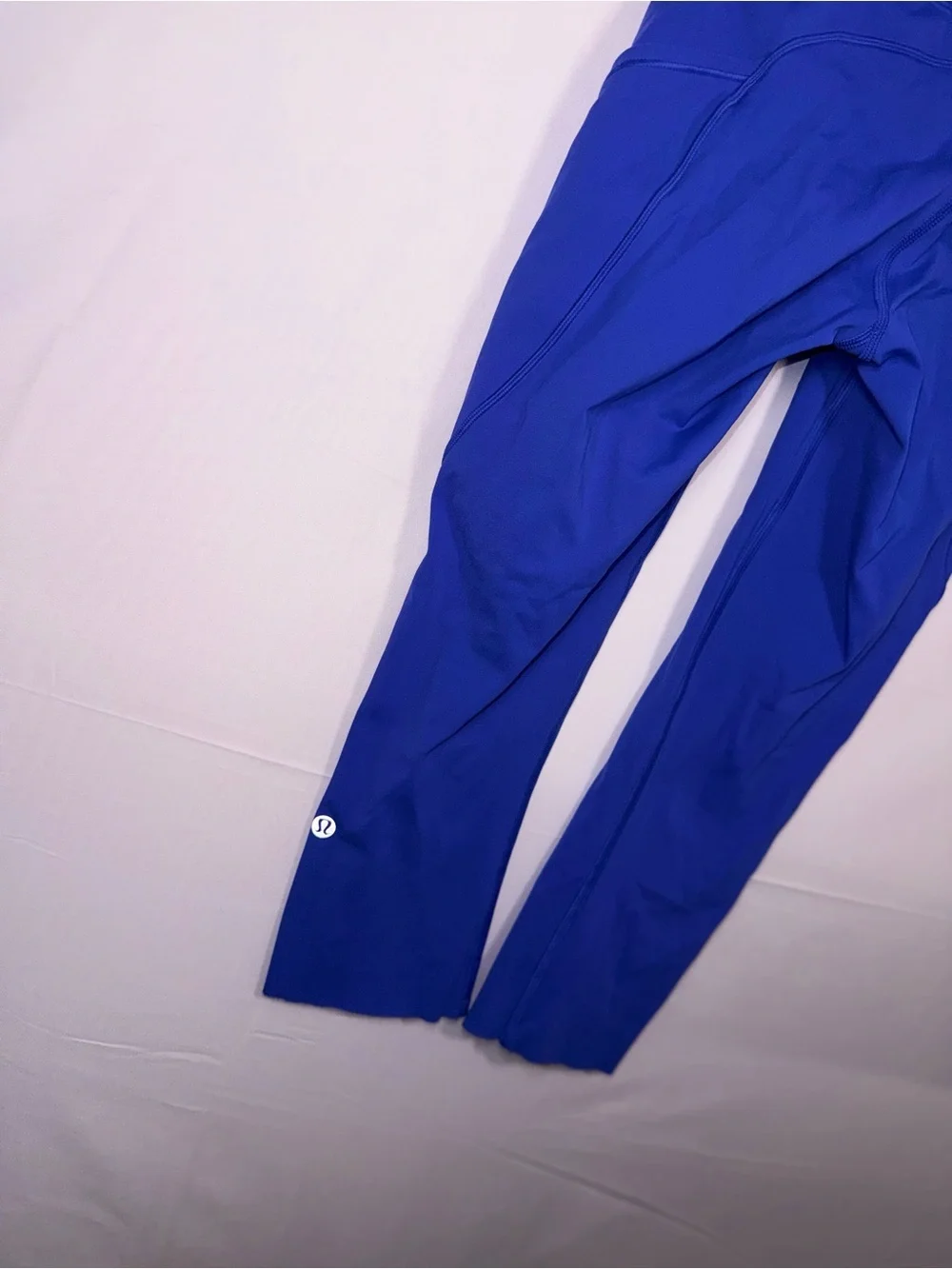Lululemon Women Athletic Active Purple Crop High-Waist Pocket Leggings Size XS